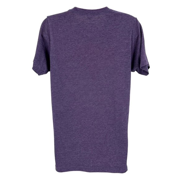 Womens Purple "It Is Well With My Soul" Short Sleeve T-Shirt S - Picture 3 of 6